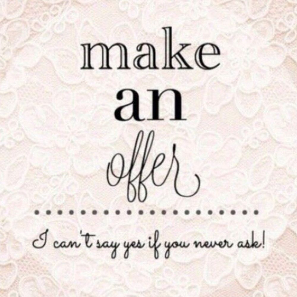 Make me an offer!